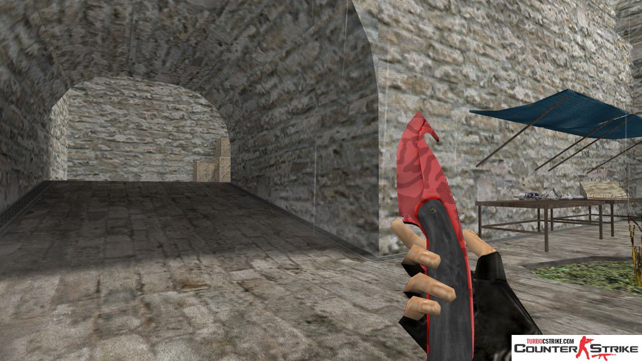 Модель ножа HD «Gut Knife - Slaughter» для CS 1.6