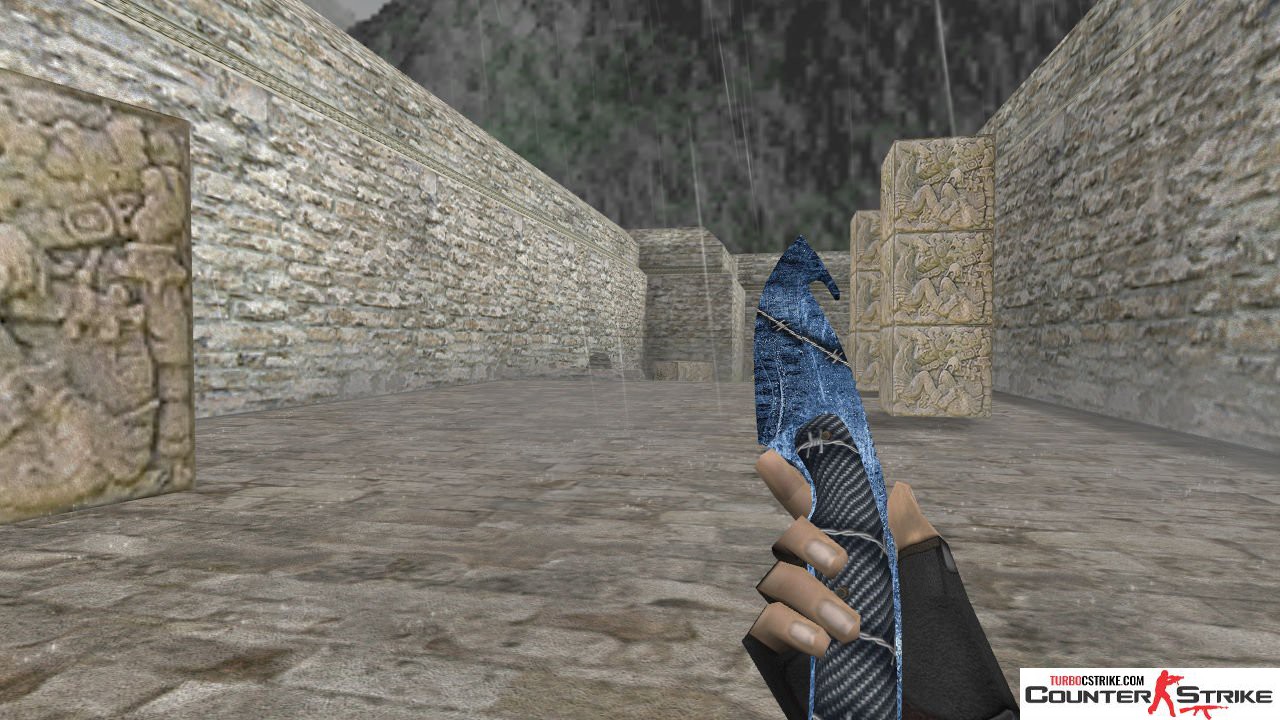 Модель ножа HD «Gut Knife - Vibranium» для CS 1.6