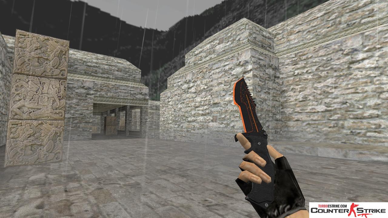 Модель ножа HD «Huntsman - Lavale» для CS 1.6