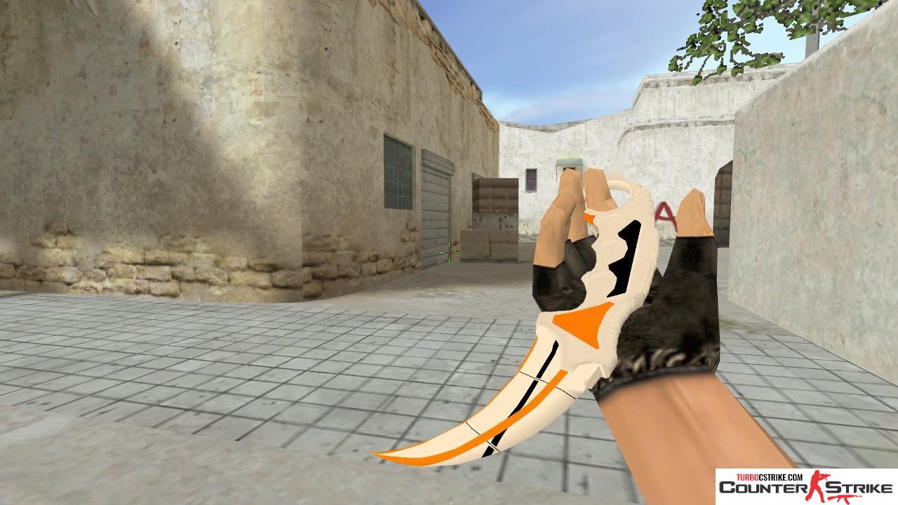 Модель ножа HD «Karambit - Asimov» для CS 1.6