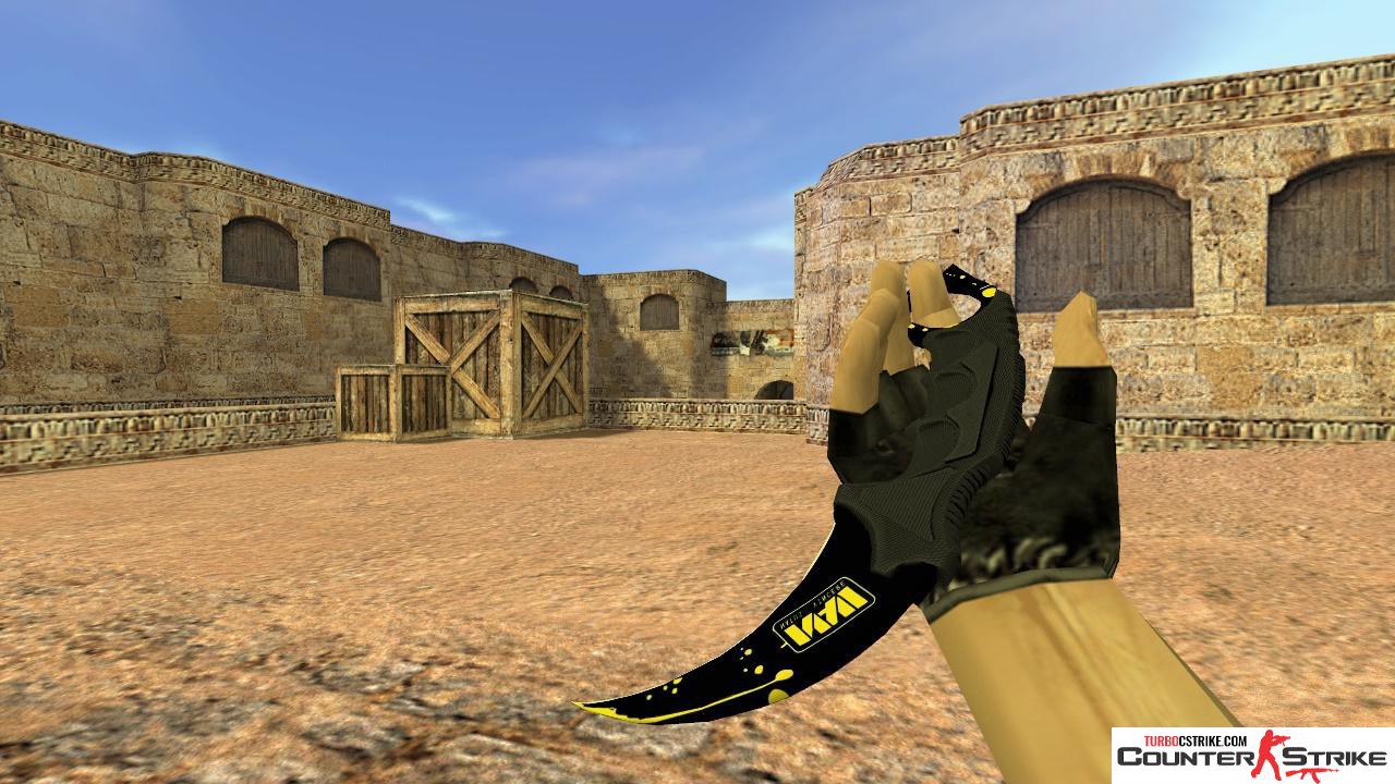 Модель ножа HD «Karambit - Navi» для CS 1.6