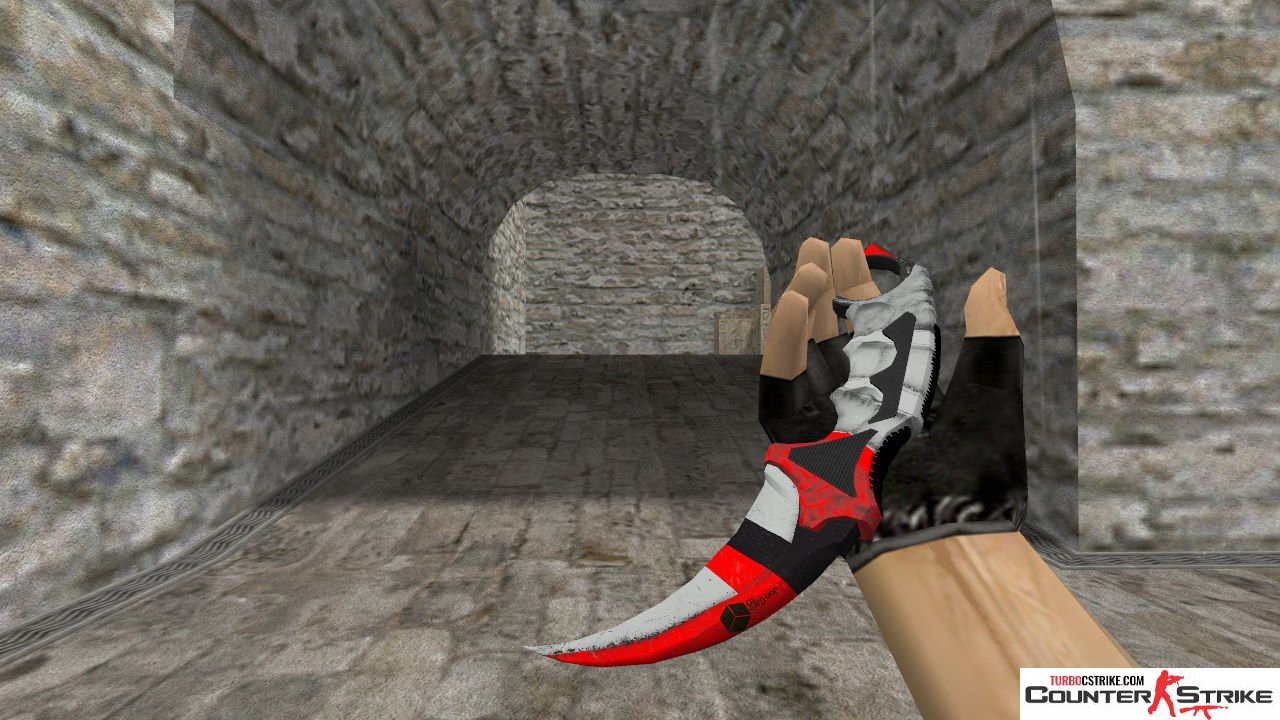 Модель ножа HD «Karambit - Sci Fi» для CS 1.6
