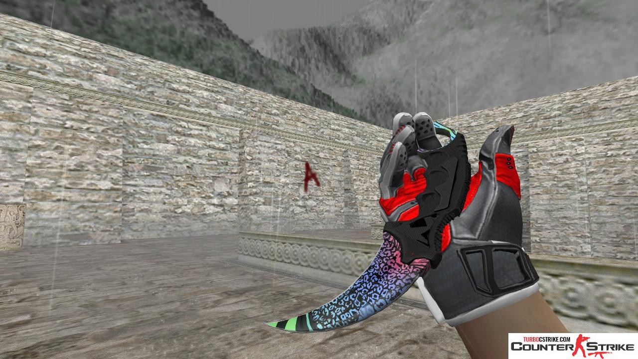 Модель ножа HD «Karambit - Superfurry» для CS 1.6