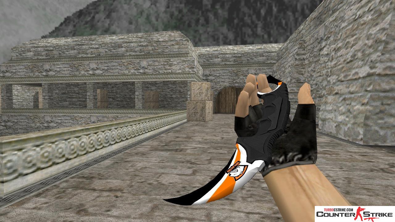 Модель ножа HD «Karambit - Virtus Pro» для CS 1.6