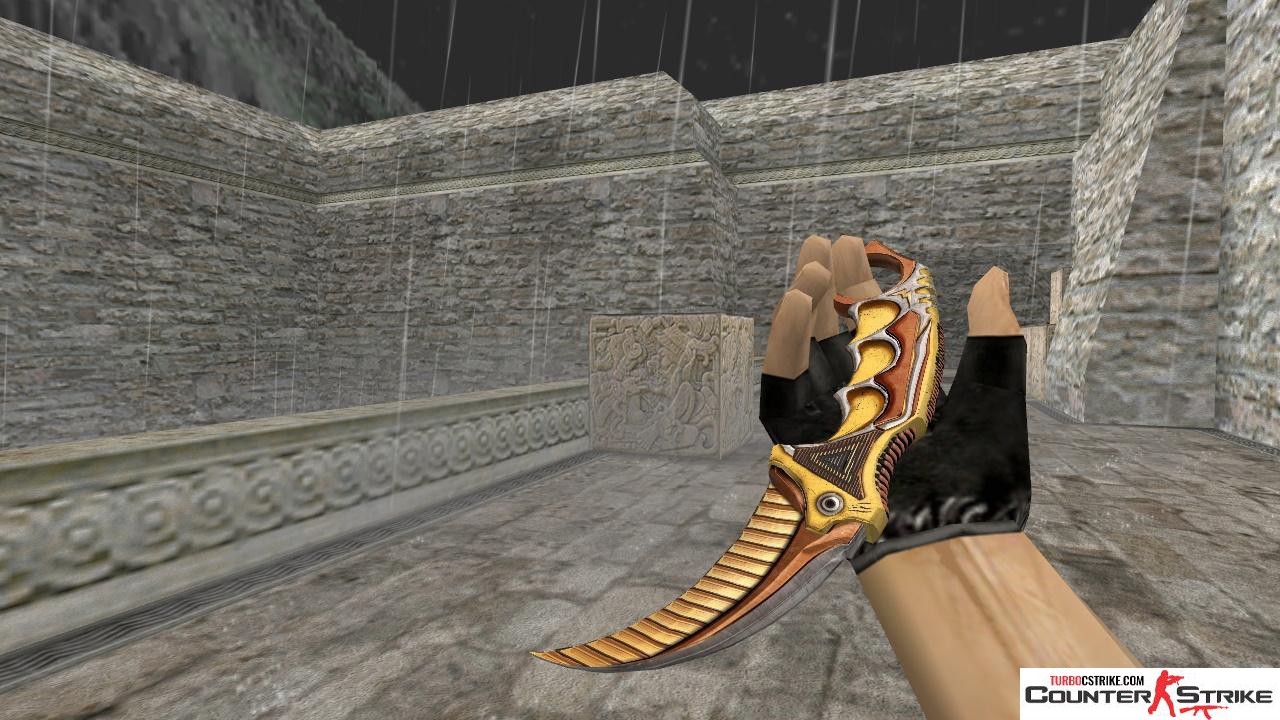 Модель ножа HD «Karambit - Warmech» для CS 1.6