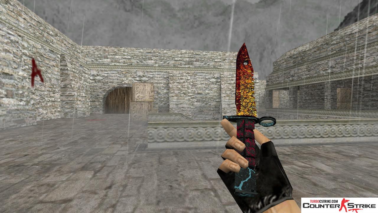 Модель ножа HD «M9 Bayonet - Armagedon» для CS 1.6