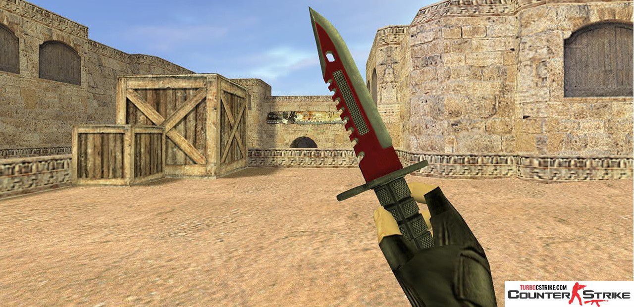 Модель ножа HD «M9 Bayonet - Autotronic» для CS 1.6
