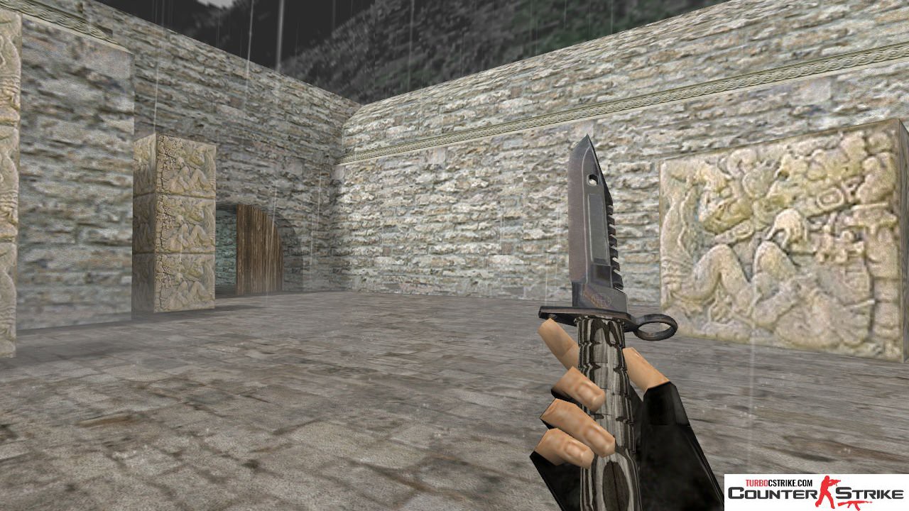 Модель ножа HD «M9 Bayonet - Black Laminate v2» для CS 1.6