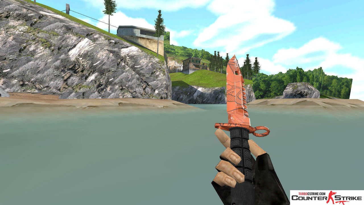 Модель ножа HD «M9 Bayonet - Boom» для CS 1.6