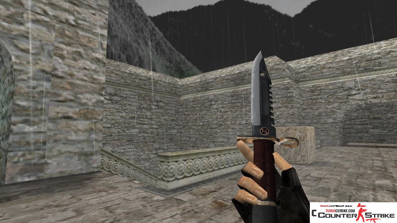 Модель ножа HD «M9 Bayonet - Cage N» для CS 1.6