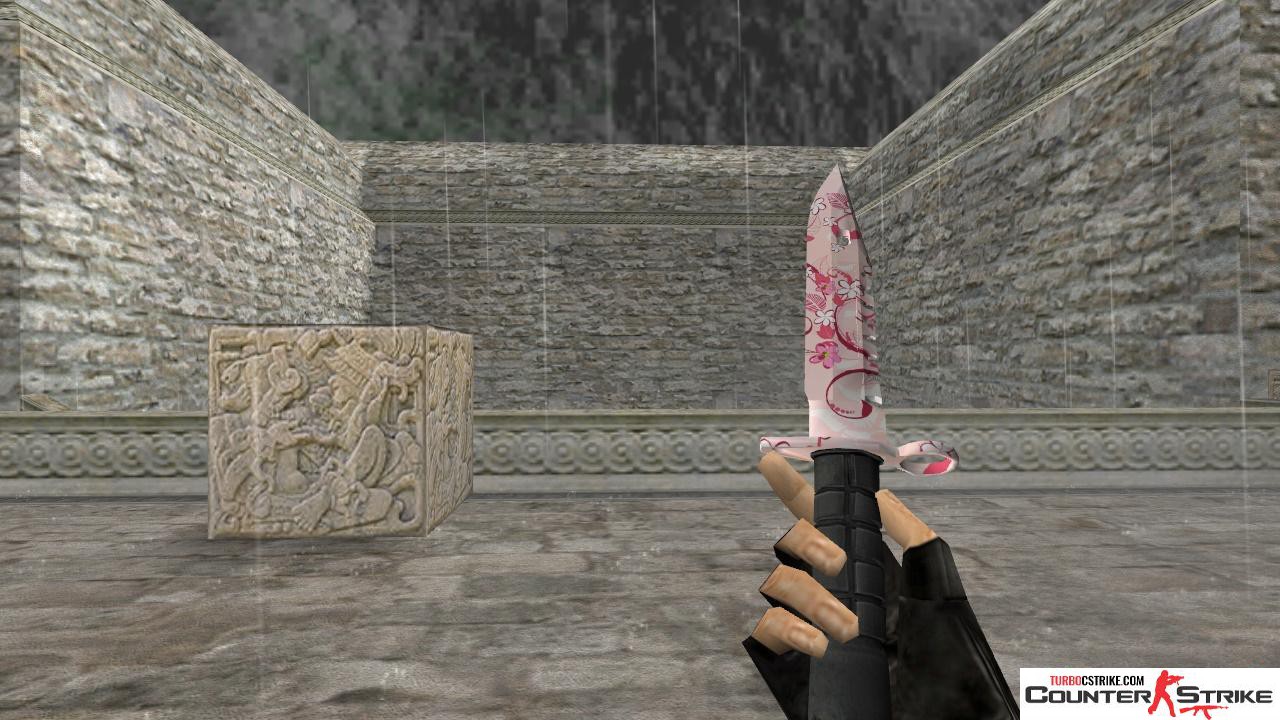 Модель ножа HD M9 Bayonet для девушек для CS 1.6