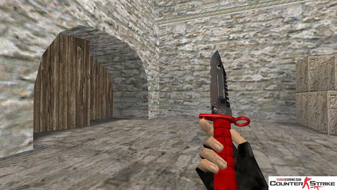 Модель ножа HD «M9 Bayonet - Nitro» для CS 1.6