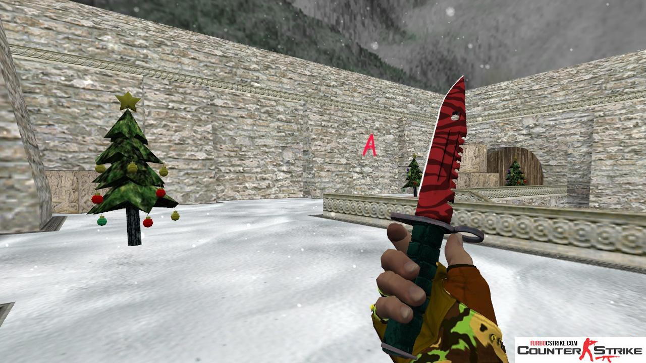 Модель ножа HD «M9 Bayonet - Slaughter v2» для CS 1.6