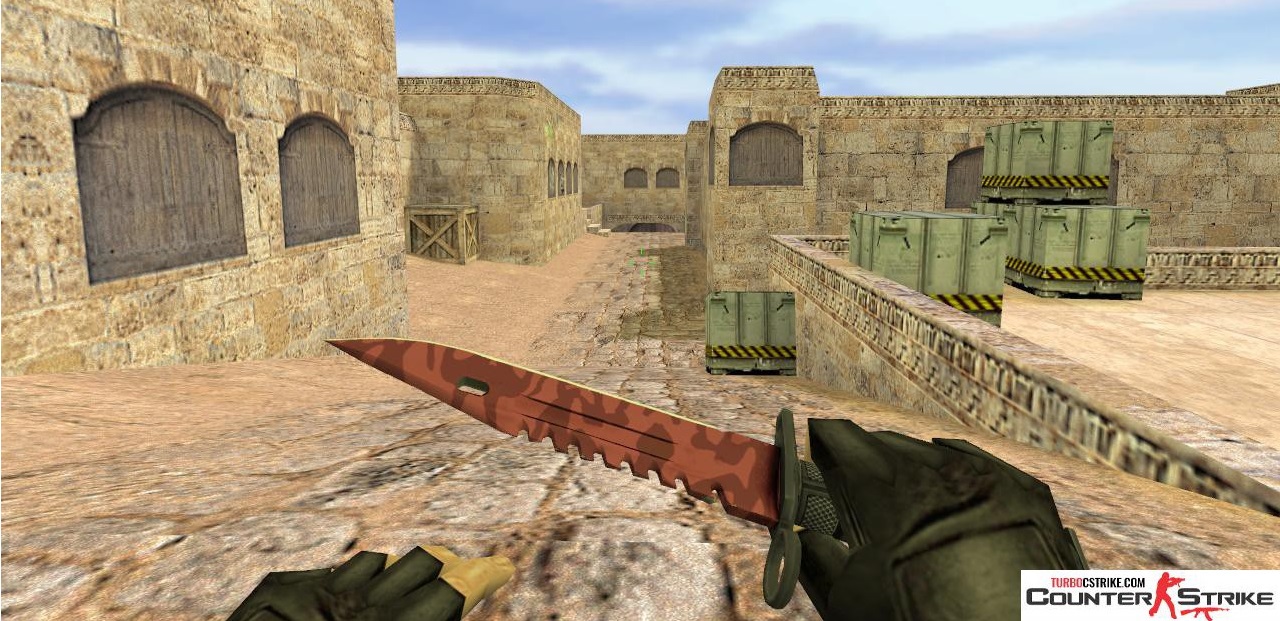 Модель ножа HD «M9 Bayonet - Slaughter» для CS 1.6
