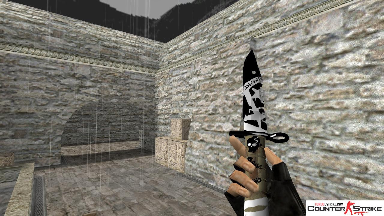 Модель ножа HD «M9 Bayonet - Wasteland Rebel» для CS 1.6
