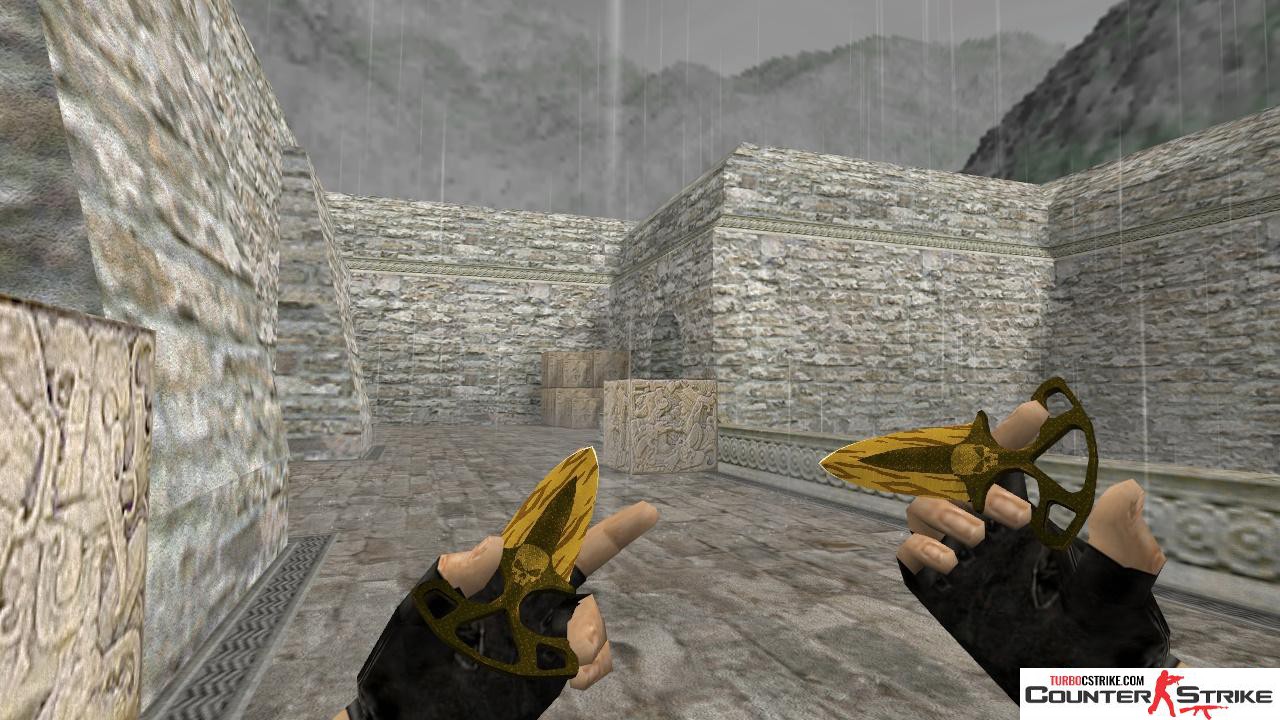 Модель ножа HD «Shadow Daggers - Tiger Tooth» для CS 1.6