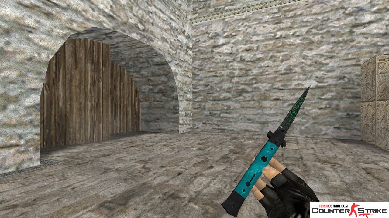 Модель ножа HD «Stiletto Knife - Polymer» для CS 1.6