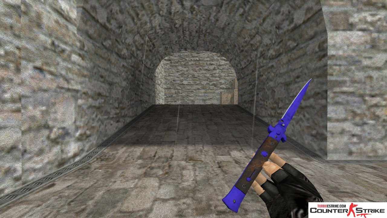 Модель ножа HD «Stiletto - Sapphire» для CS 1.6