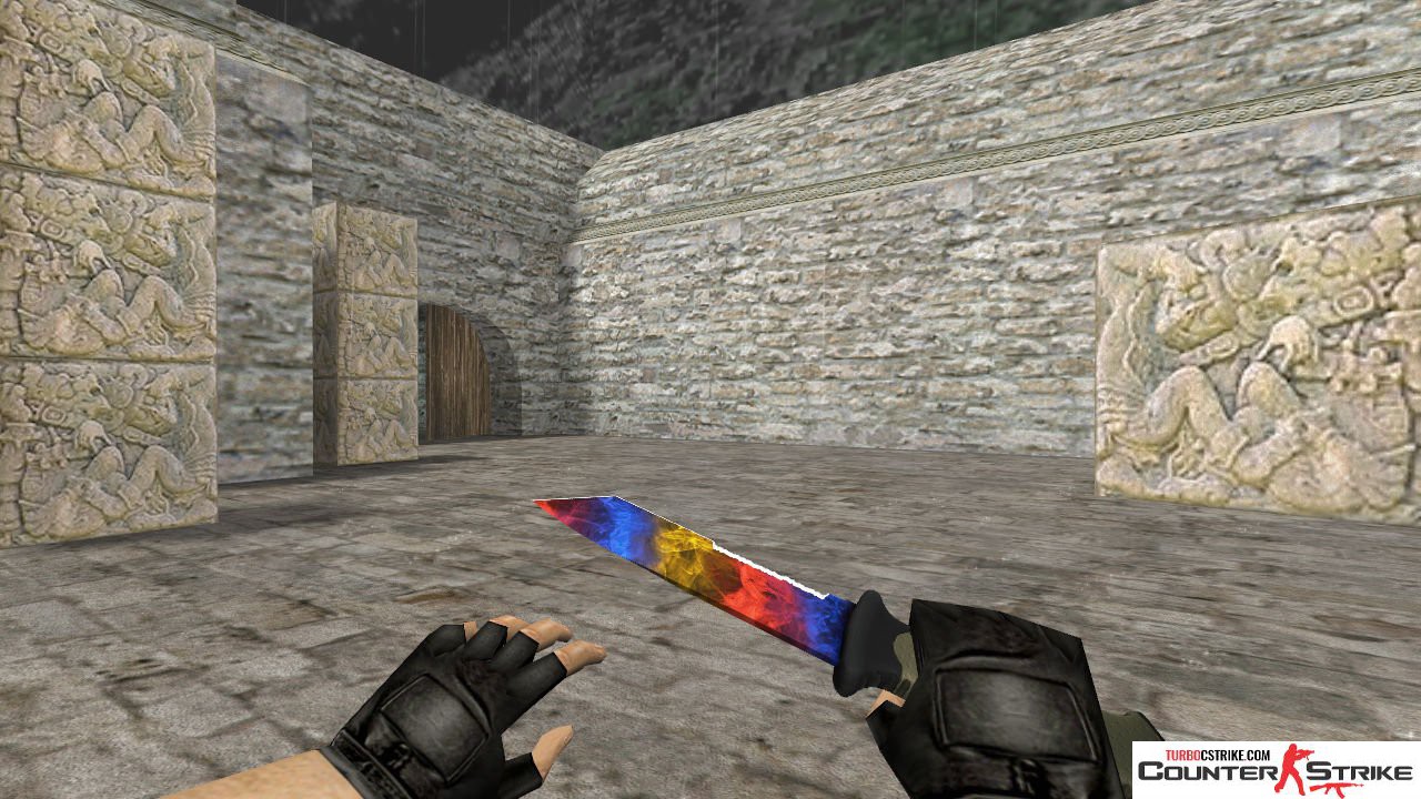 Модель ножа HD «Ursus - Marble Fade» для CS 1.6