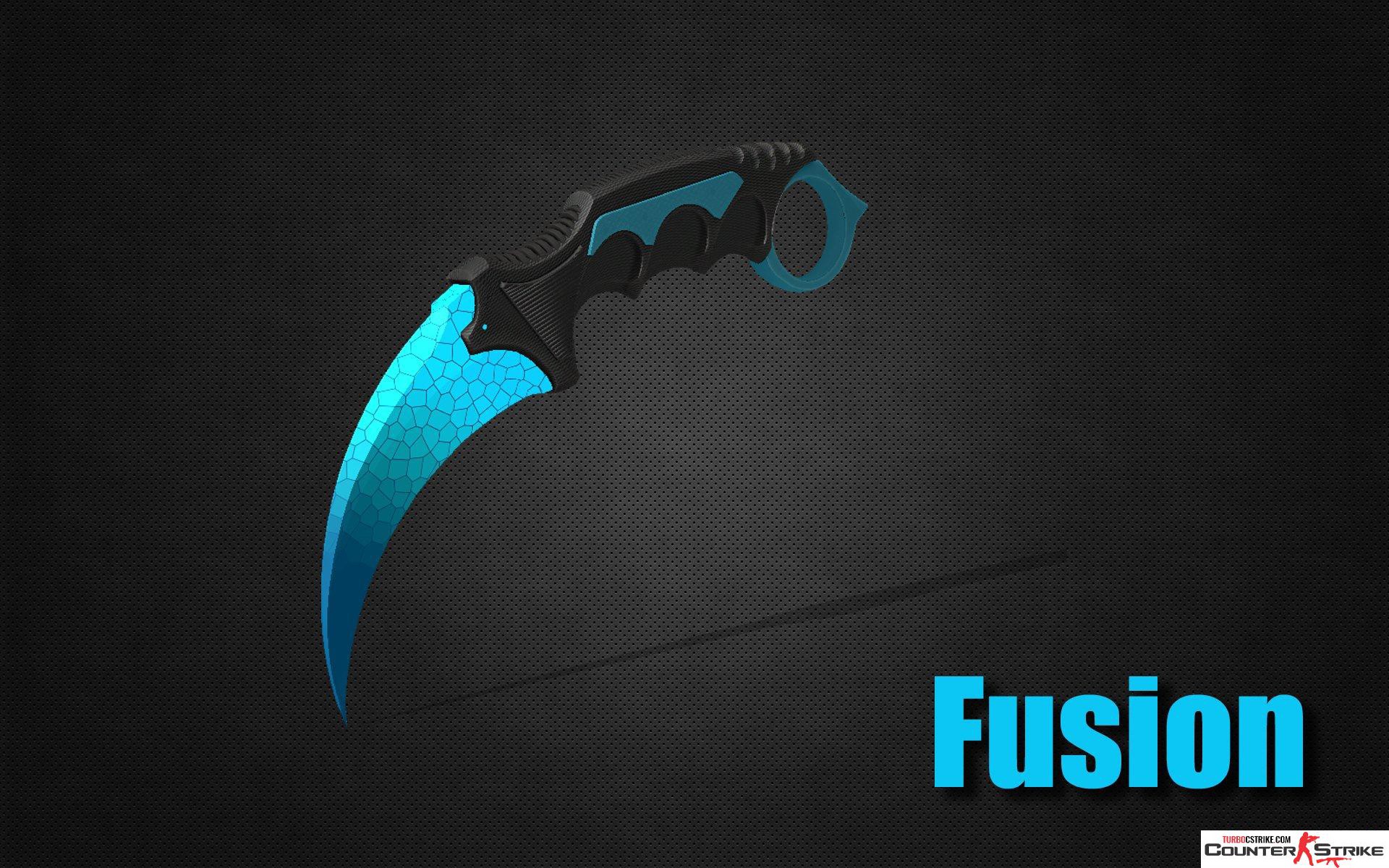 Модель ножа «Karambit - Fusion» для CS 1.6