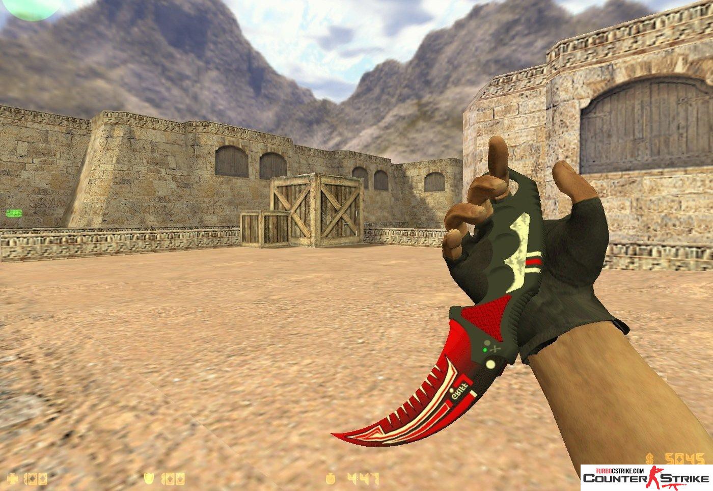 Модель ножа «Karambit - Griff» для CS 1.6