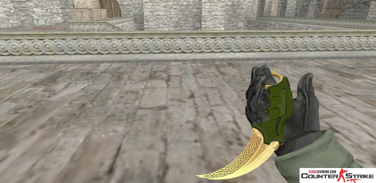 Модель ножа Karambit «Lore» для CS 1.6