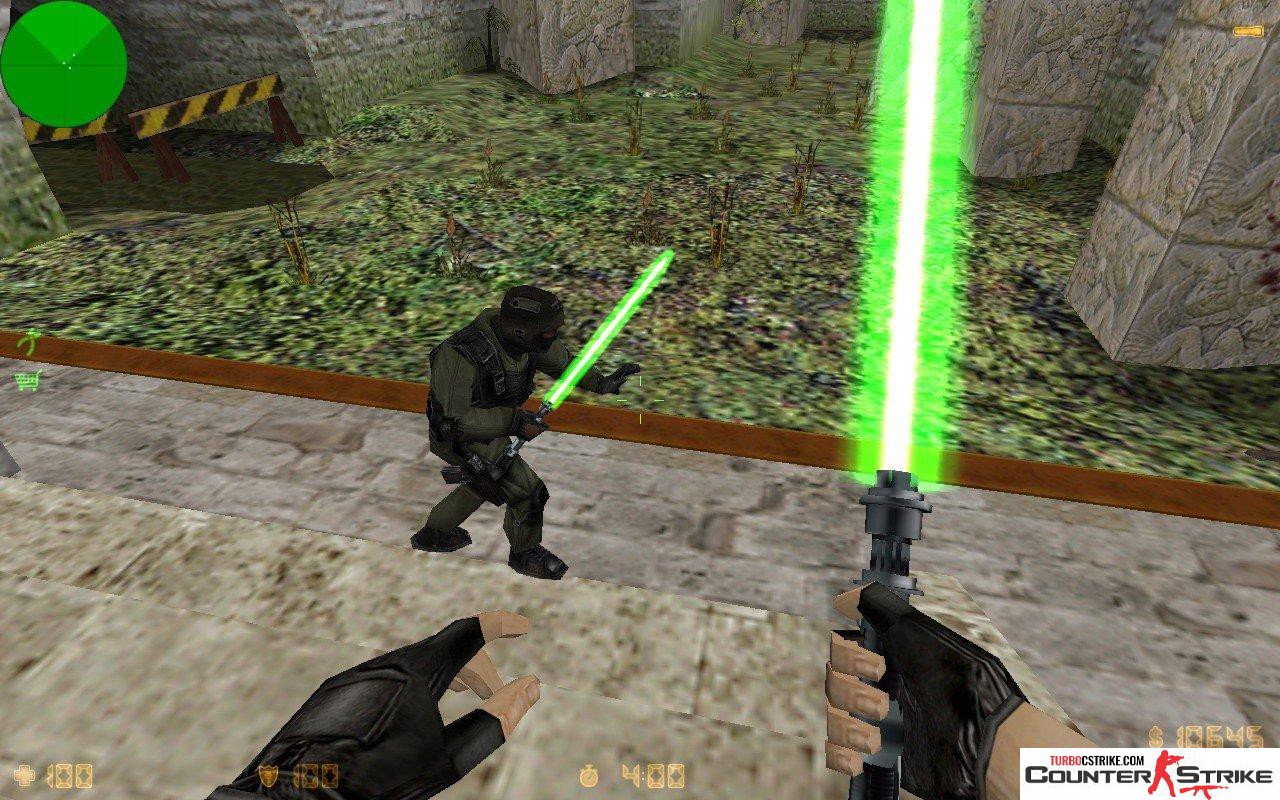 Модель ножа «Лазерный меч» для CS 1.6