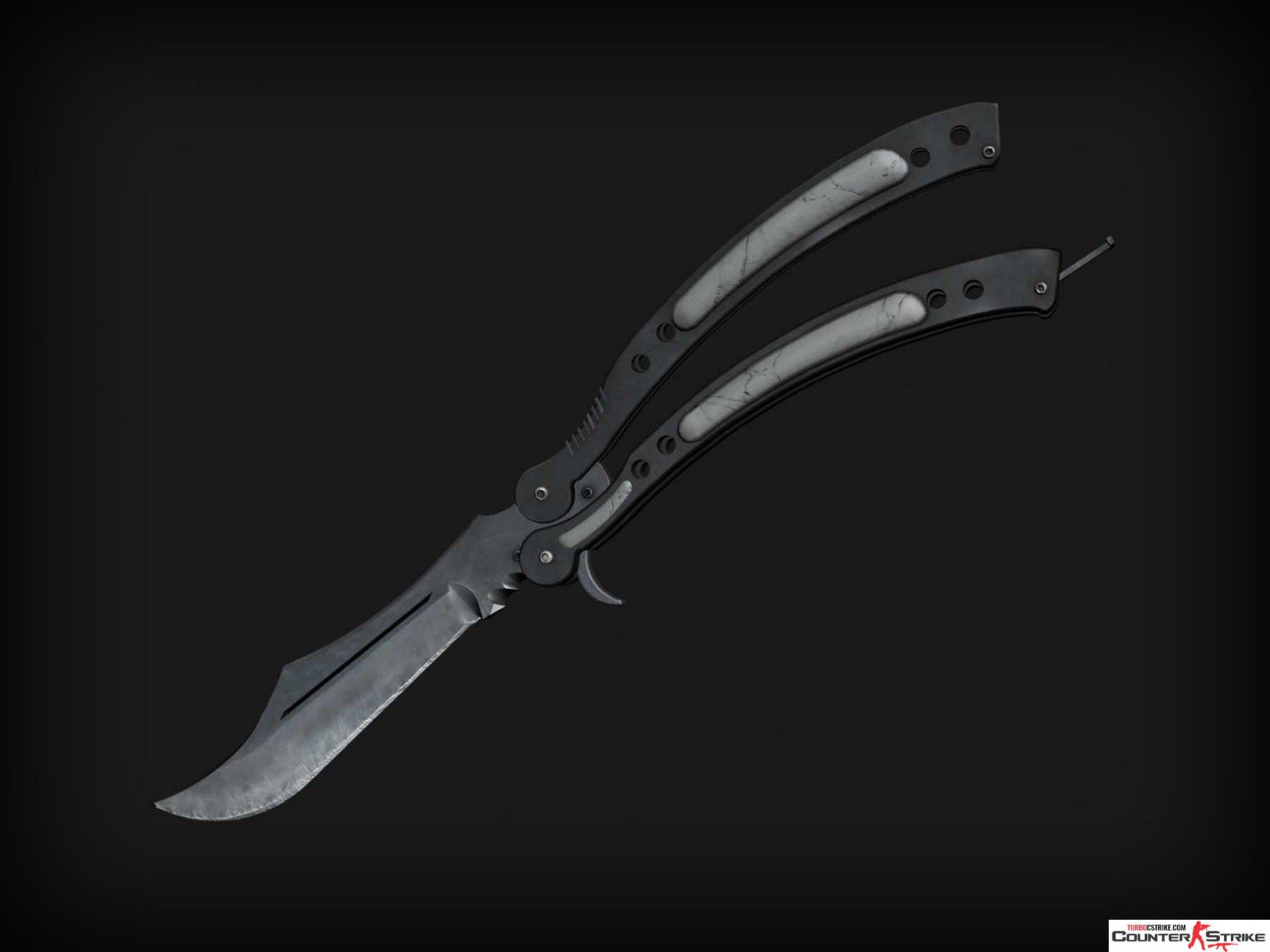 Модель ножа «Нож-бабочка» для CS 1.6