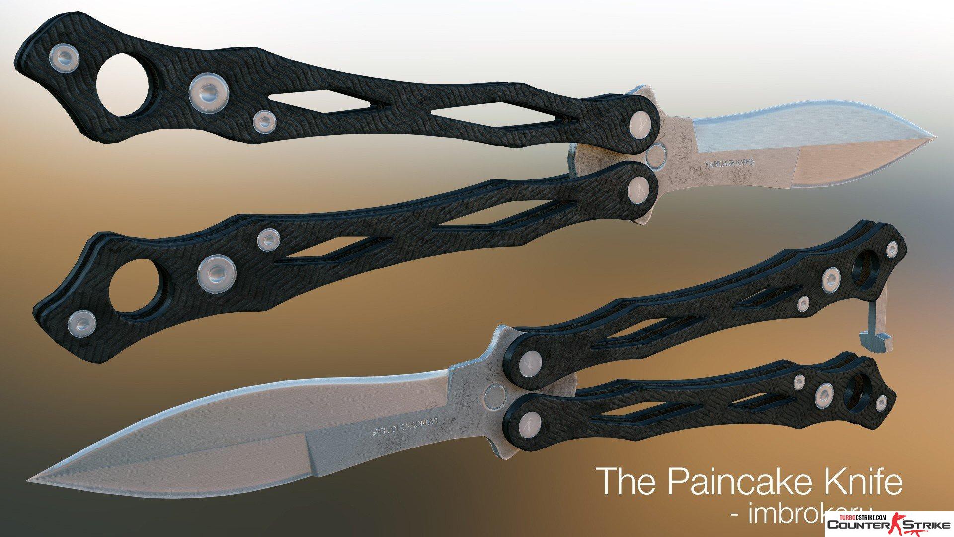 Модель ножа «Paincake Knife» для CS 1.6