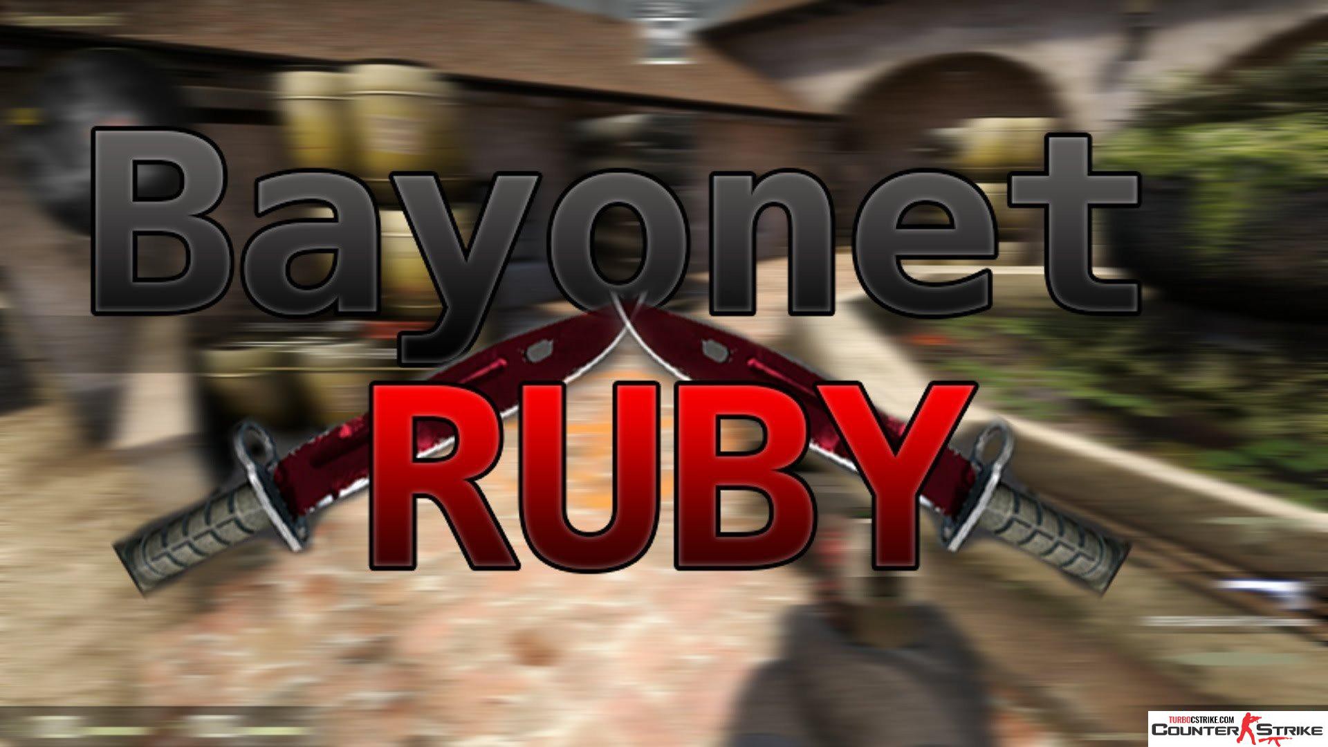 Модель ножа «Штык-нож M9 - Doppler Ruby» для CS 1.6