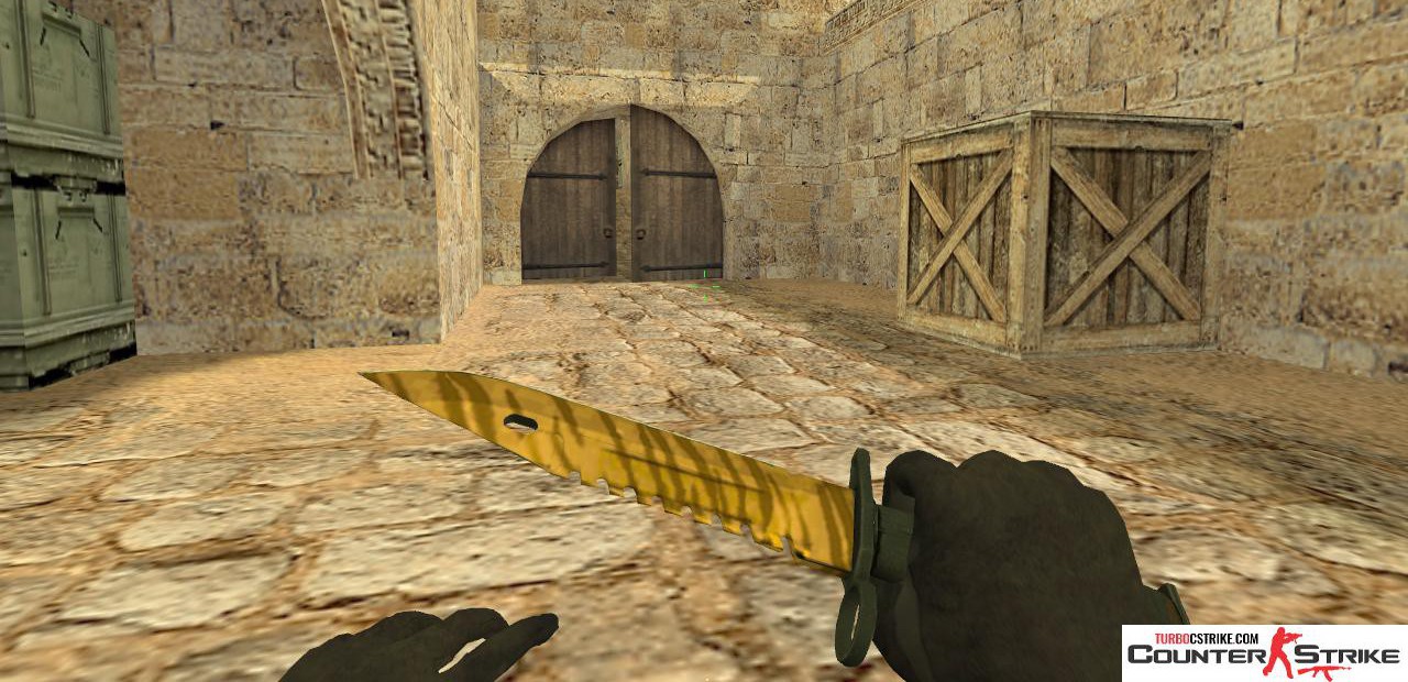 Модель ножа «Штык-нож M9 - Зуб тигра» для CS 1.6