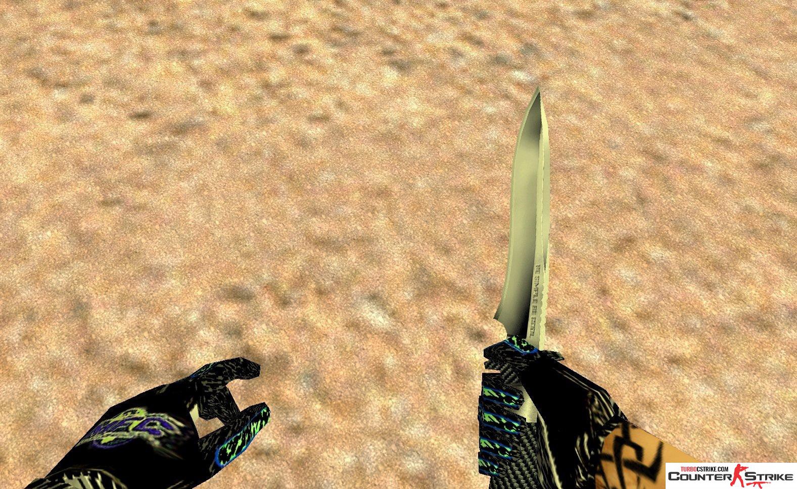 Модель ножа «Simple Knife» для CS 1.6