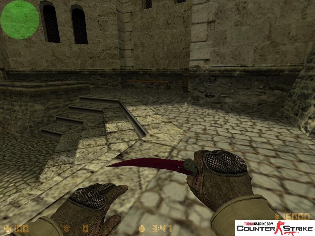 Модель ножа «Складной нож - Ультрафиолет» для CS 1.6