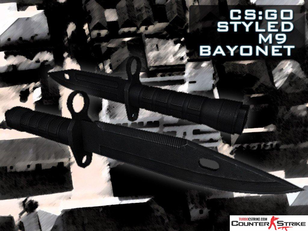 Модель ножа «Styled M9 Bayonet» для CS 1.6