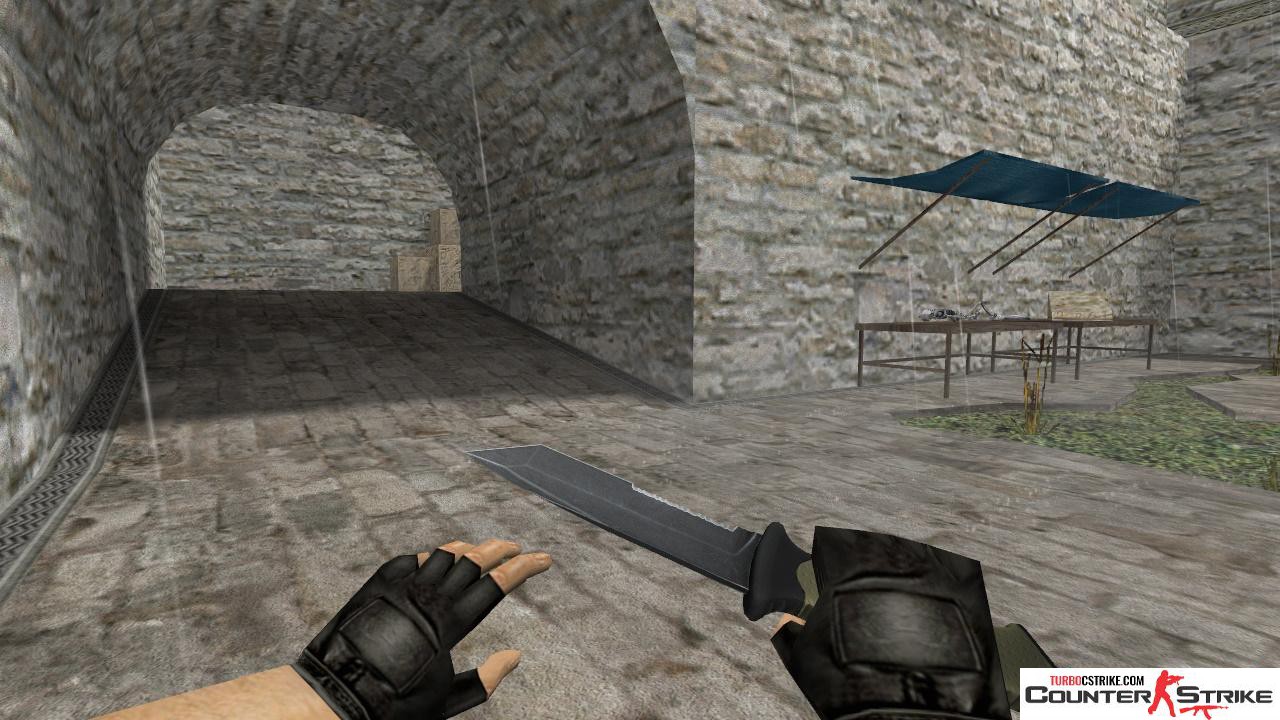 Модель ножа Ursus из CSGO для CS 1.6