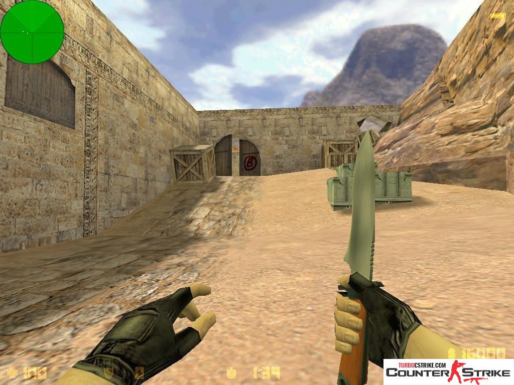 Охотничий нож для Counter Strike 1.6