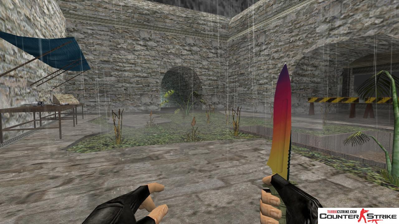 Стандартная модель ножа «Fade» для CS 1.6