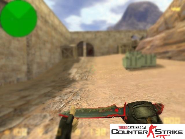 Стандартный нож с красной окантовкой для CS 1.6