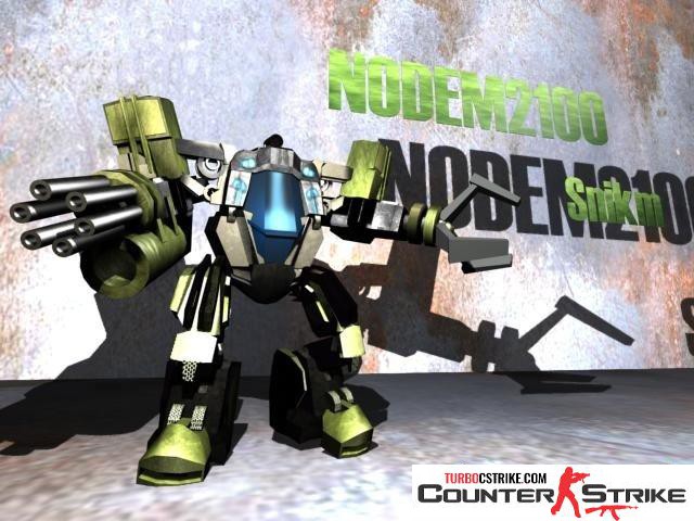Модель M249 «Mecha-Nodem 2100» для CS 1.6