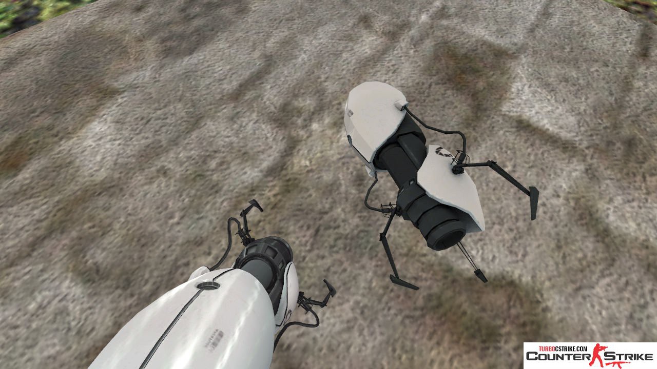 Модель M249 «Portal Gun» для CS 1.6