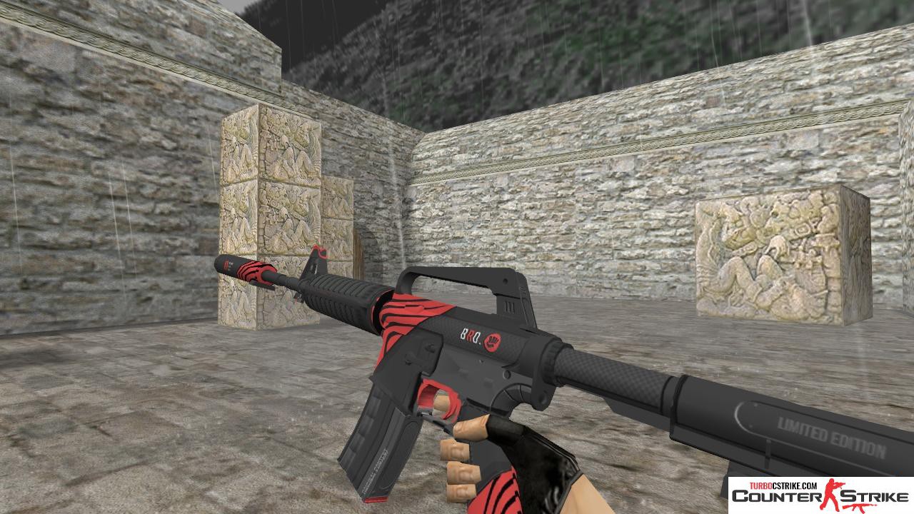 Модель HD M4A1-S «Bro Twist» для CS 1.6