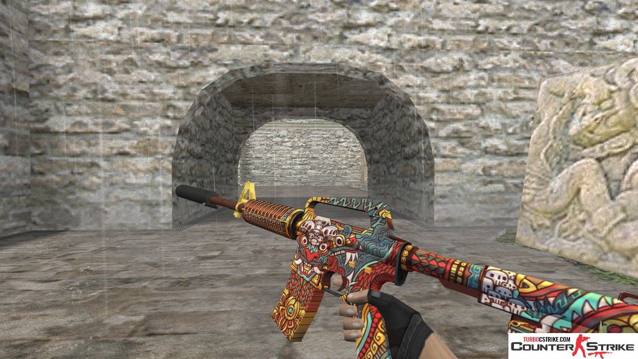Модель HD M4A1-S «Calamity» для CS 1.6