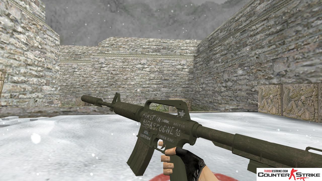 Модель HD M4A1-S «Cobra King» для CS 1.6