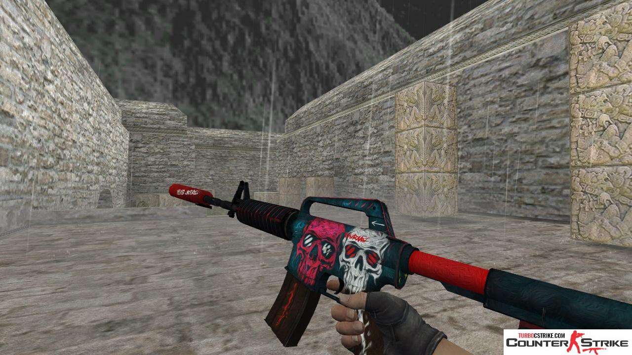 Модель HD M4A1-S «Cutter» для CS 1.6