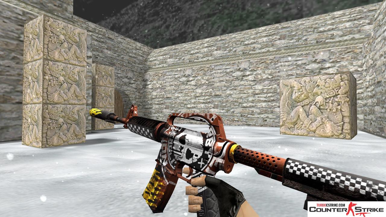 Модель HD M4A1-S «Demolition Derby» для CS 1.6