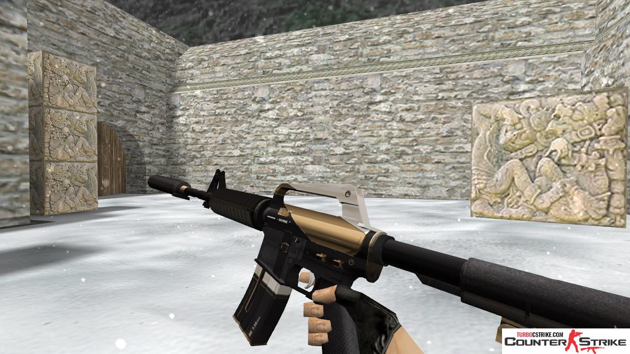 Модель HD M4A1-S «Divine» для CS 1.6