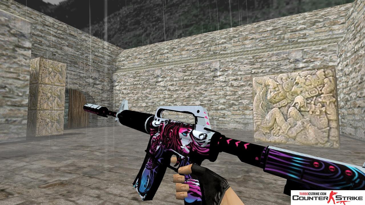 Модель HD M4A1-S «Neo-Noir» для CS 1.6