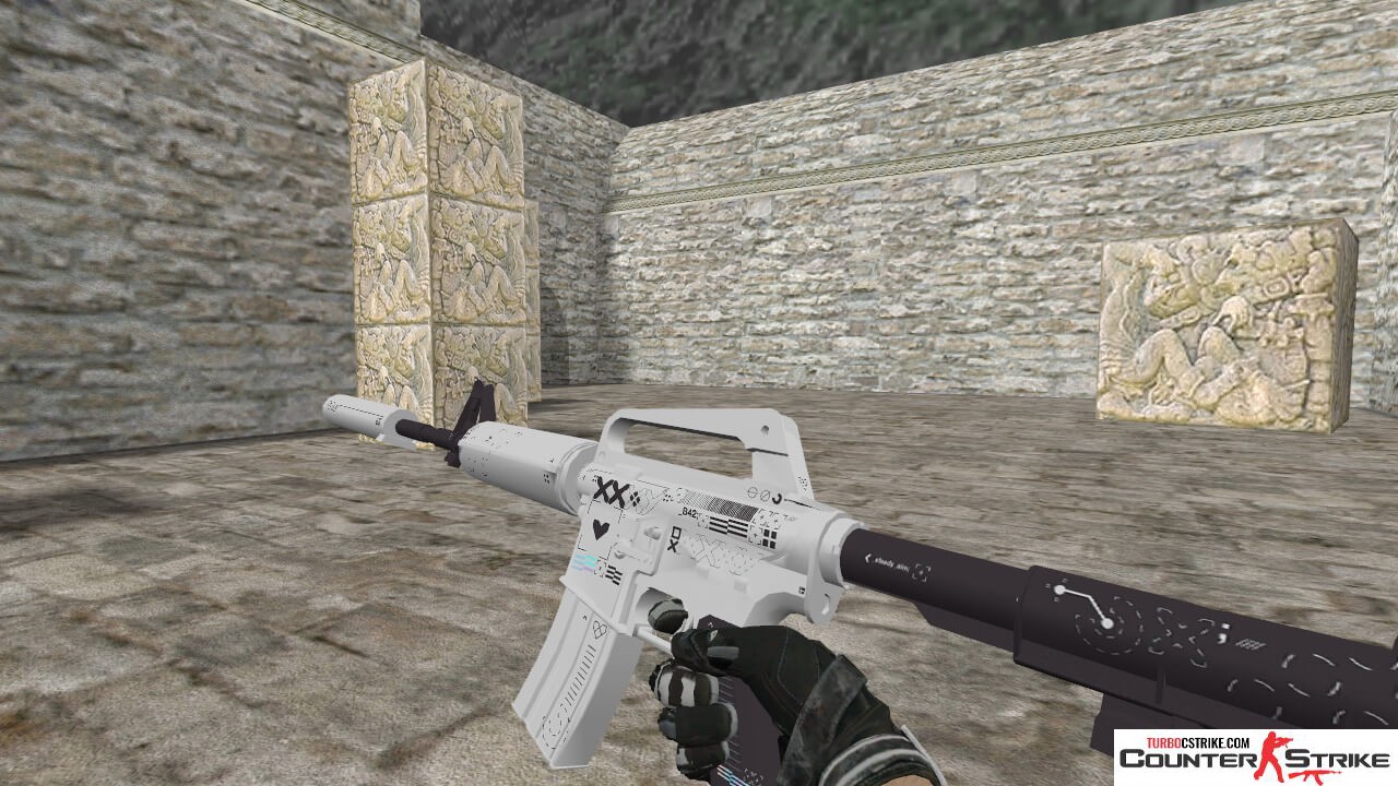Модель HD M4A1-S «Printstream» для CS 1.6
