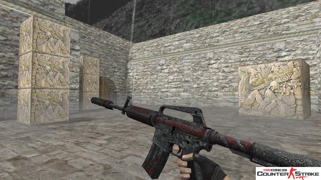 Модель HD M4A1-S «Steel Plexus Freestyle» для CS 1.6