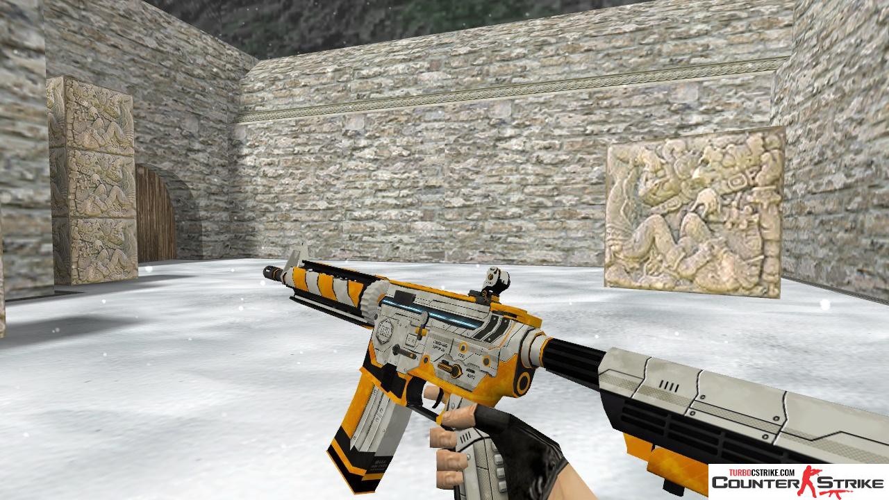 Модель HD M4A4 «Area 51» для CS 1.6